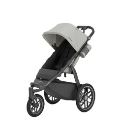UPPAbaby Ridge V2 Stroller Savannah Pearl Grey Carbon Frame