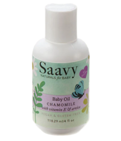Saavy Naturals Baby Oil Chamomile