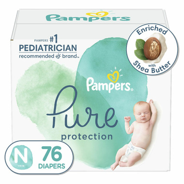 Buy Pampers Pure Protection Baby Diapers Size 2, 39pcs Online