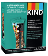 KIND Barres Chocolat Noir Amande Menthe Paquet