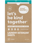 Kind Feuilles de Détergent pour le Linge Sans Parfum