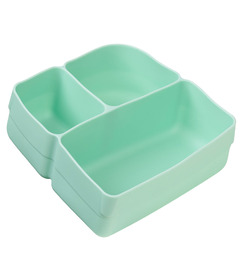 b.box Silicone Bento Buddy for Lunch Box Forest