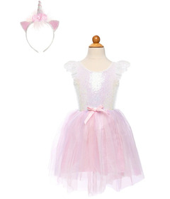 Great Pretenders Dreamy Unicorn Dress & Headband