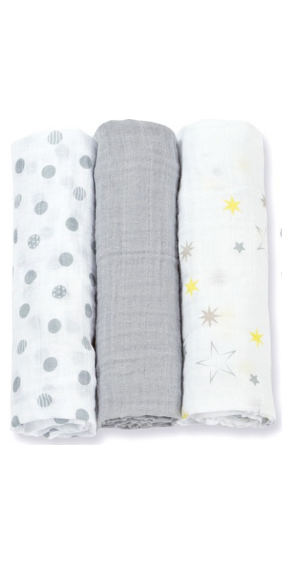 Buy Lulujo Baby Mini Muslin Cotton Cloths at Well.ca | Free Shipping ...