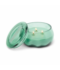 Paddywax Basalt Turquoise Glass With Lid Fresh Air & Sea Salt