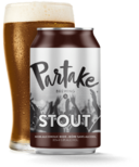 Partake Brewing Stout Nonalcoholic Craft Beer