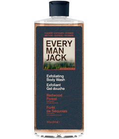 Every Man Jack Exfoliating Body Wash Redwood