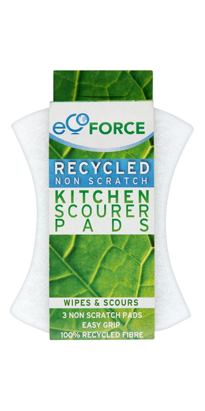 Buy EcoForce Heavy Duty Recycled Kitchen Scourer Pads at Well.ca | Free ...