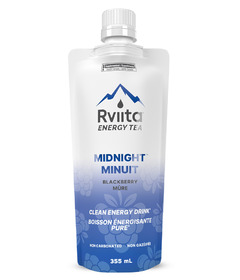 Rviita Energy Tea Clean Energy Drink Midnight Blackberry