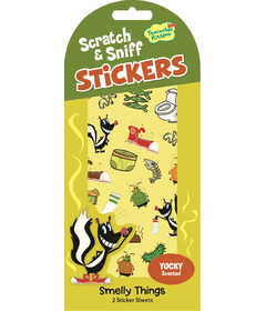 Peaceable Kingdom Yucky Smelly Scatch and Sniff Stickers