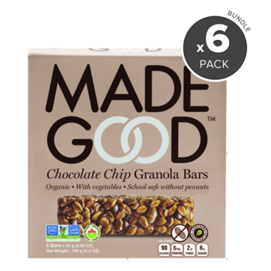 Buy MadeGood Chocolate Chip Organic Granola Bar Bundle At Well.ca ...