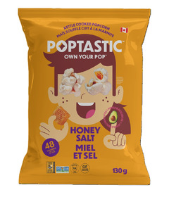 Poptastic Popcorn Honey Salt 