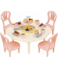 Calico Critters Sweets Party Set Dollhouse Furniture Set