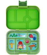 Yumbox Original 6 Compartment Matcha Green with Monsters Tray
