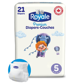 Royale Baby Diapers Jumbo Bag Size 5
