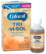Supplément multi-vitamines liquide de vitamines A, D, C par Enfamil Tri-Vi-Sol 