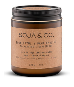 SOJA&CO. Soy Wax Candle Eucalyptus & Grapefruit