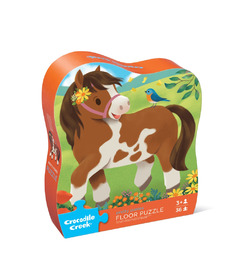 Crocodile Creek Shaped Box Puzzles Pretty Ponies