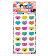 iScream Jelly Bean Puffy Glitter Stickers