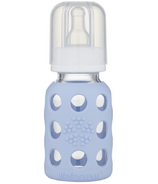 Lifefactory Glass Baby Bottle with Silicone Sleeve Blanket