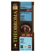 Theobroma Chocolat Organic Creamy Milk 38% Cocoa Chocolate Bar
