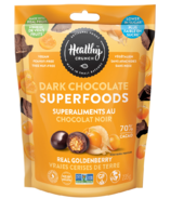 Healthy Crunch Dark Chocolate Superfoods Real Golden Berry
