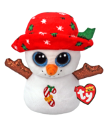 Ty Beanie Boos Brrrrnie Bonhomme de neige