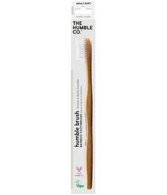 The Humble Co. Adult Soft Toothbrush White