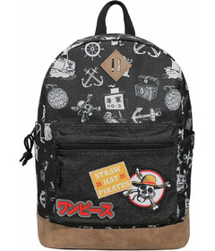 Bioworld One Piece Live Action Icons Black Backpack