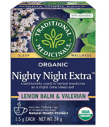 Traditional Medicinals Organic Nighty Night Extra Lemon Balm & Valerian Tea