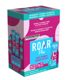 Mélange pour boisson électrolyte Roar Plus Berry Lemonade