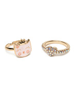 Great Pretenders Boutique Kitty Love Ring Set