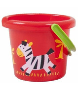 Gowi Wild Animal 7" Bucket Zebra