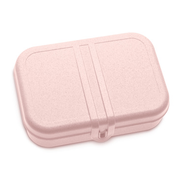 koziol pascal lunch organic box pink light