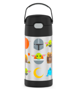 Thermos FUNtainer Water Bottle Spout Locking Lid Star Wars: The Mandalorian