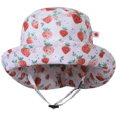 Snug As A Bug Strawberry Fields Sun Hat 