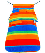 B Snug Couvre-jambes pour poussettes Buggysnuggle en polaire, motif Rainbow Extreme