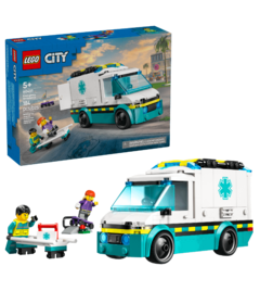 LEGO City Emergency Ambulance Building Toy