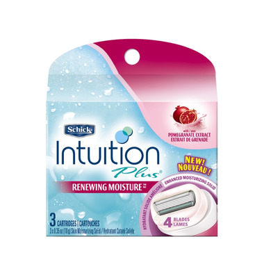Schick Intuition Plus Renewing Moisture Replacement Blades Schick Intuition Plus Renewing Moisture Replacement Blades
