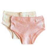 Q for Quinn Rose Classic Briefs Creme Brulee & Peach Beige