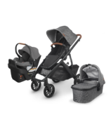 UPPAbaby Vista V3 Bassinet V3 et Aria Greyson Bundle