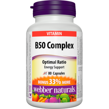 Buy Webber Naturals B50 Complex at Well.ca | Free Shipping $35+ in Canada