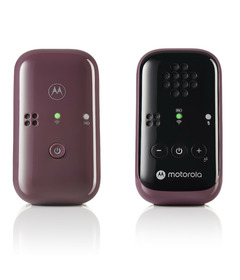 Motorola PIP12 TRAVEL Portable Audio Baby Monitor with Travel Pouch Purple