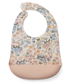 Loulou Lollipop Silicone Bib English Garden
