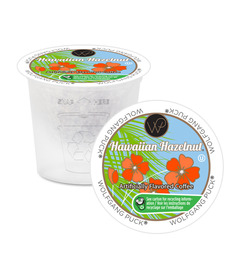 Wolfgang Puck Light Roast Single Serve Coffee Hawaiian Hazelnut 