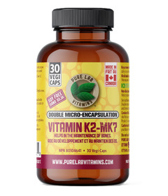 image of Pure Lab Vitamins Vitamin K2-MK7 Soy Free with sku:331817