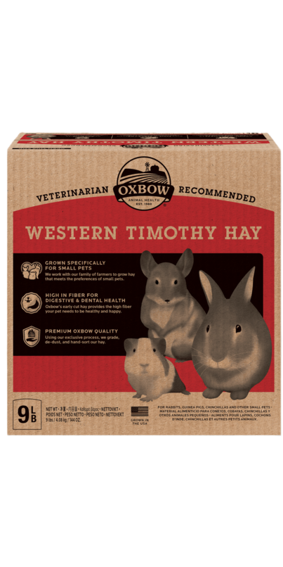 Buy Oxbow Small Animal Western Timothy Hay at Free