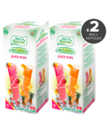 Mrs J's Organic Juice Pop Freezies Strawberry Mango Orange Pineapple Bundle