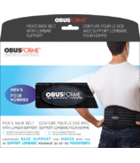 Ceinture arrière masculine Obus Forme avec support lombaire