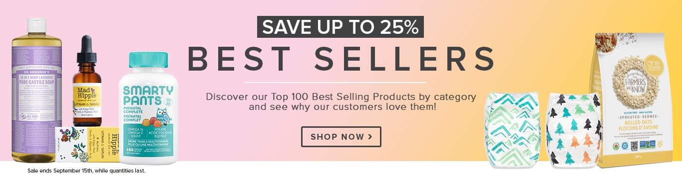 Save up to 25% on Best Sellers